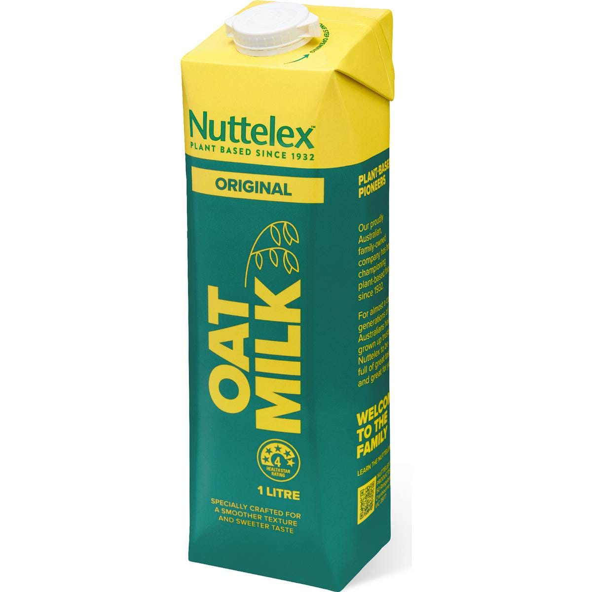 Nuttelex Oat Long Life Milk UHT 1L