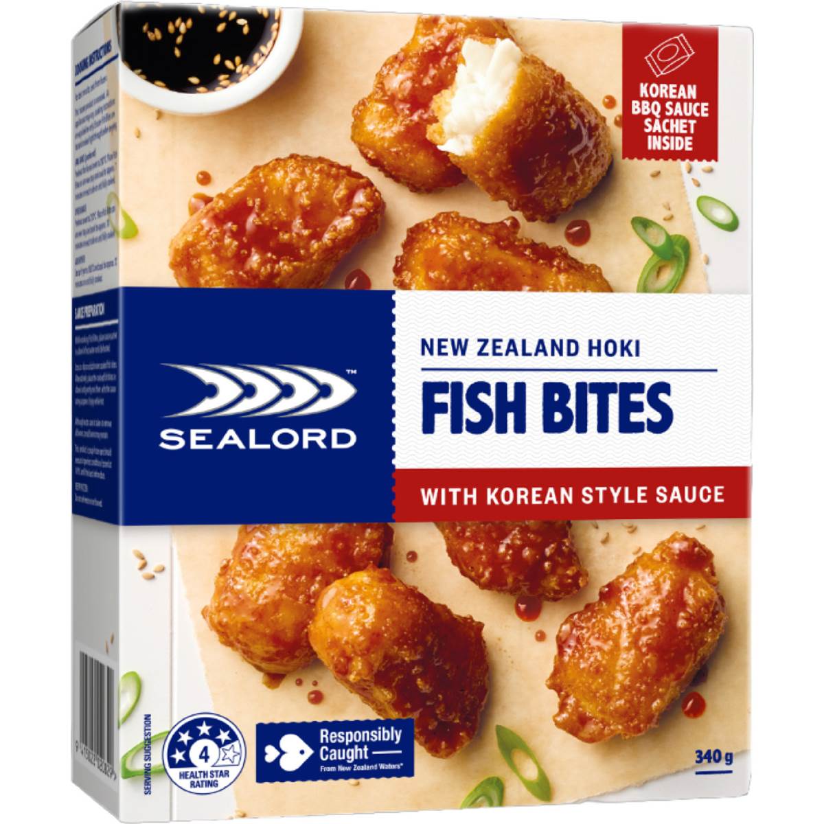 Sealord Korean Style Hoki Fish Bites