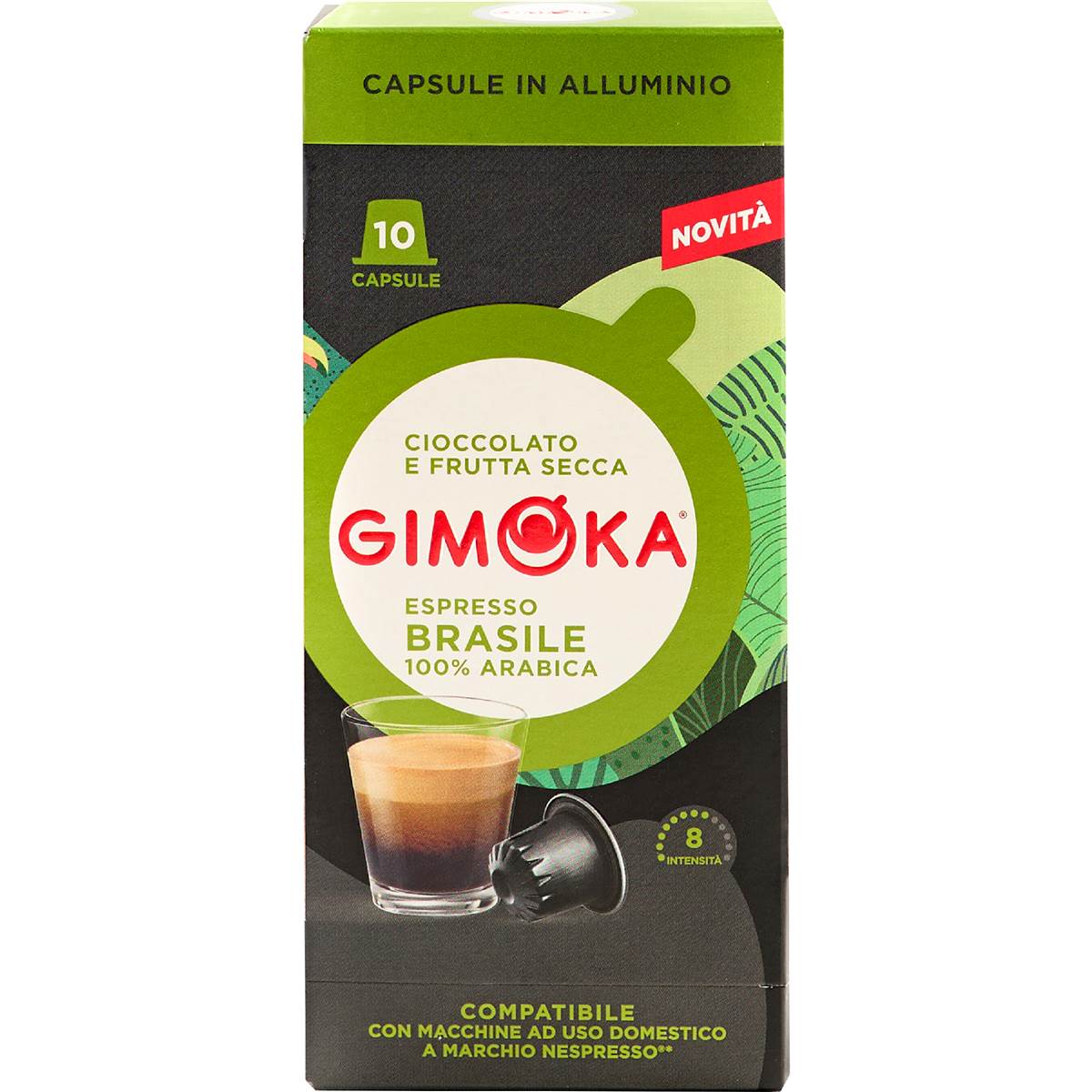 Gimoka Nespresso Pods Brasile