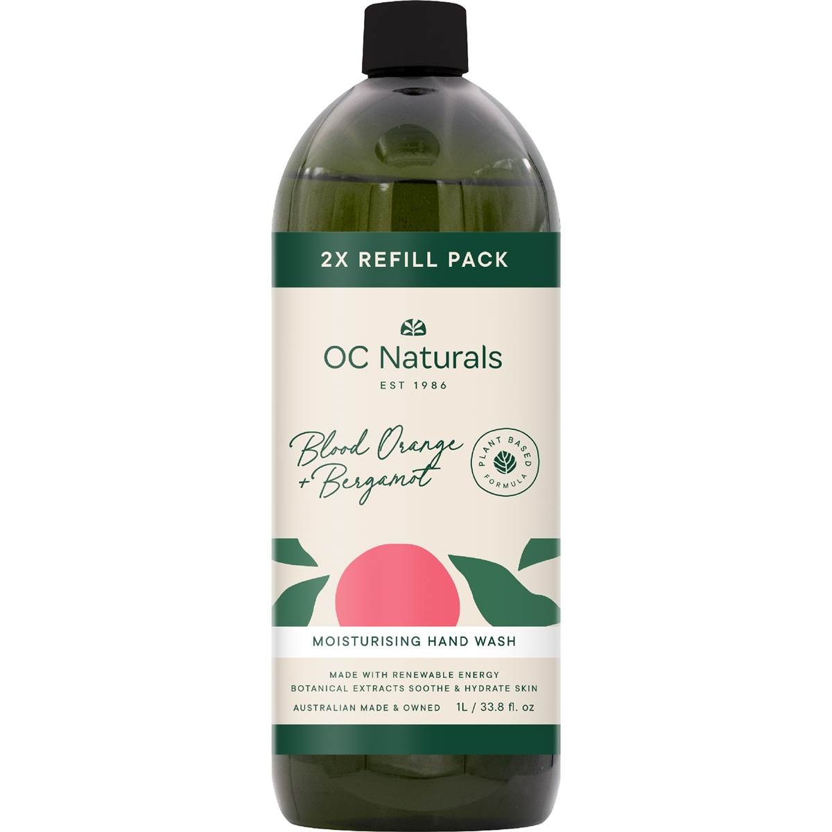 OC Naturals Hand Wash Refill Blood Orange & Bergamot