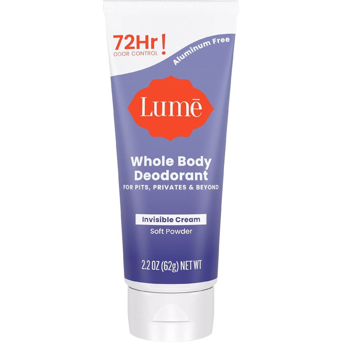 Lume Whole Body Deodorant Cream Soft Powder