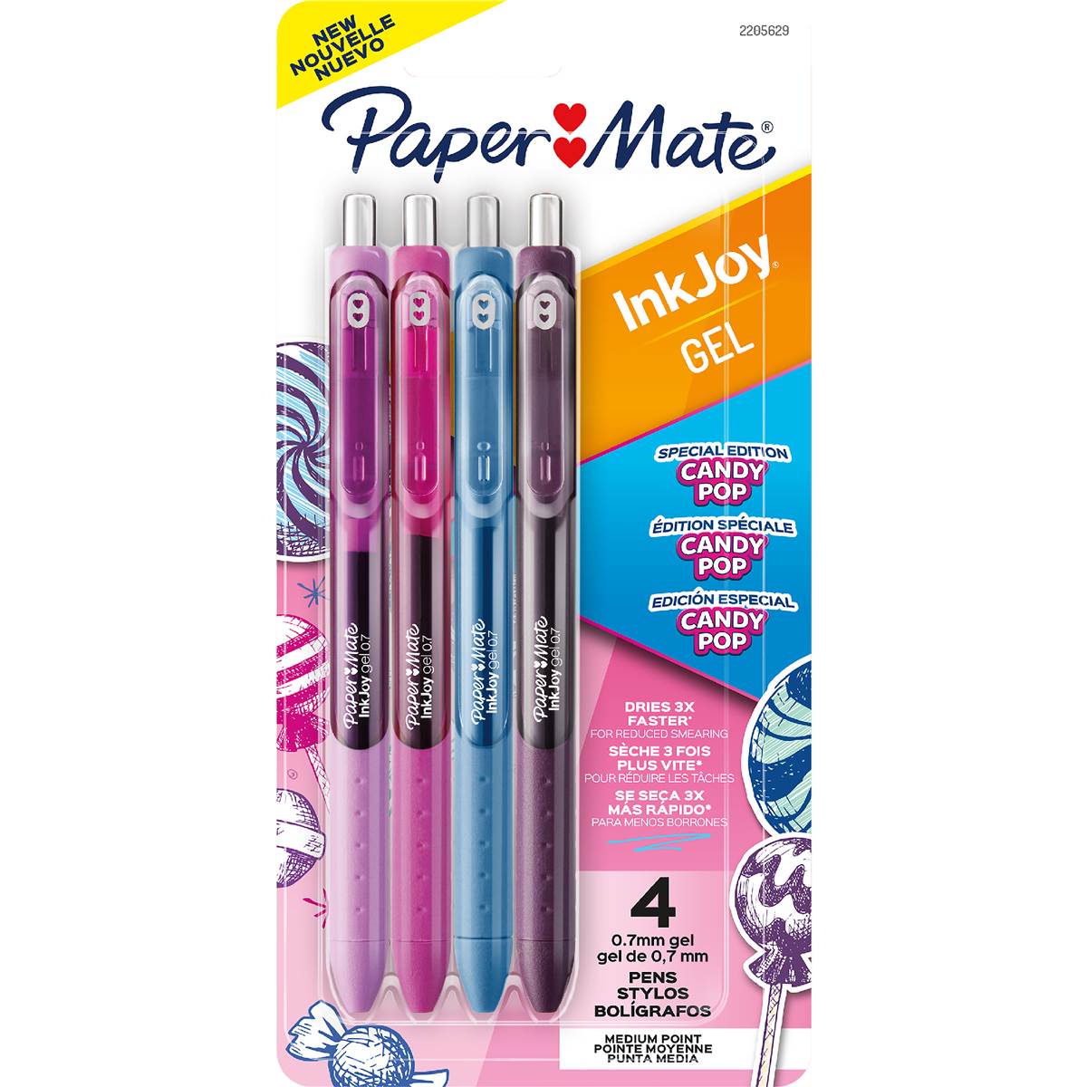 Paper Mate Inkjoy Gel Pens Candy Pop