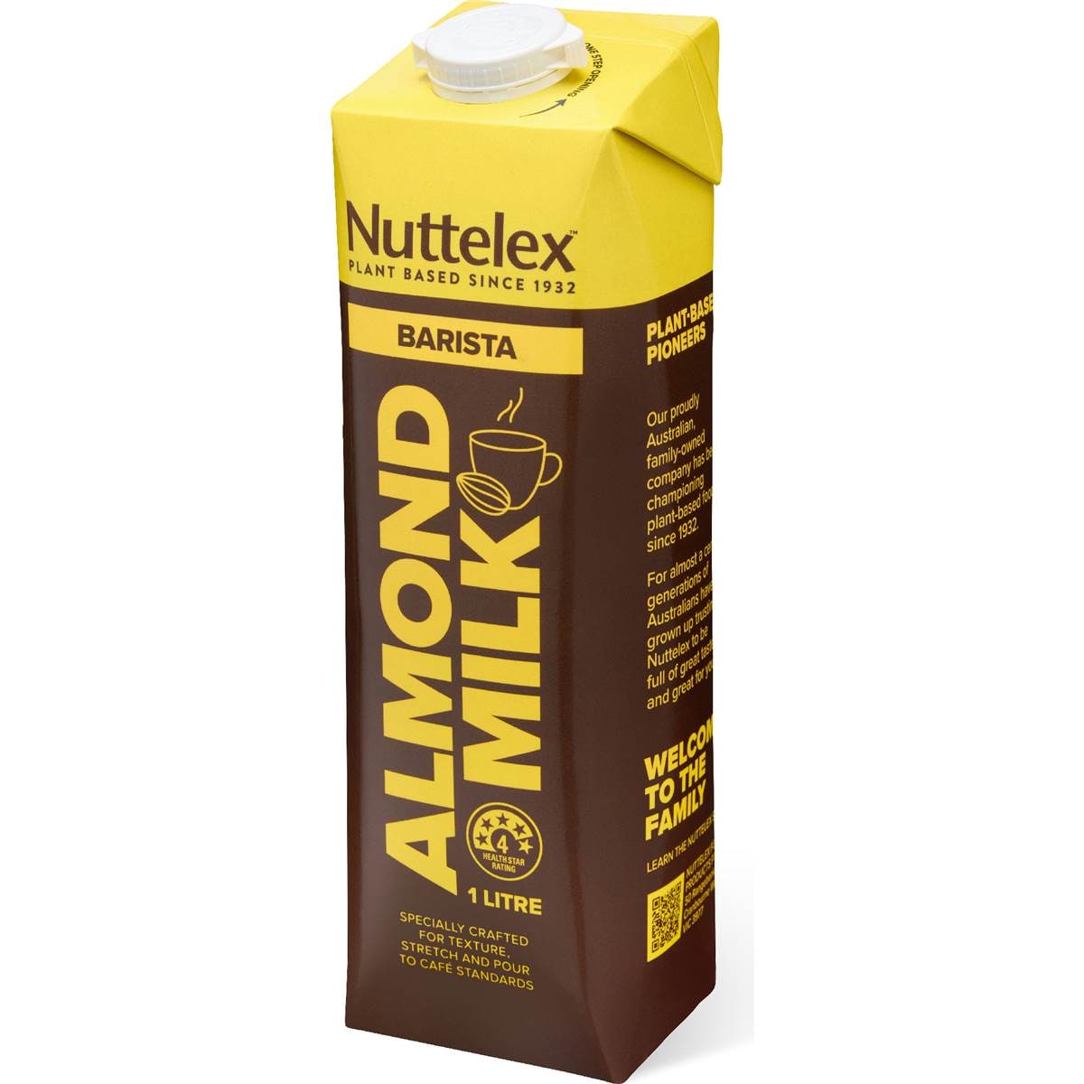 Nuttelex Barista Almond Long Life Milk UHT 1L