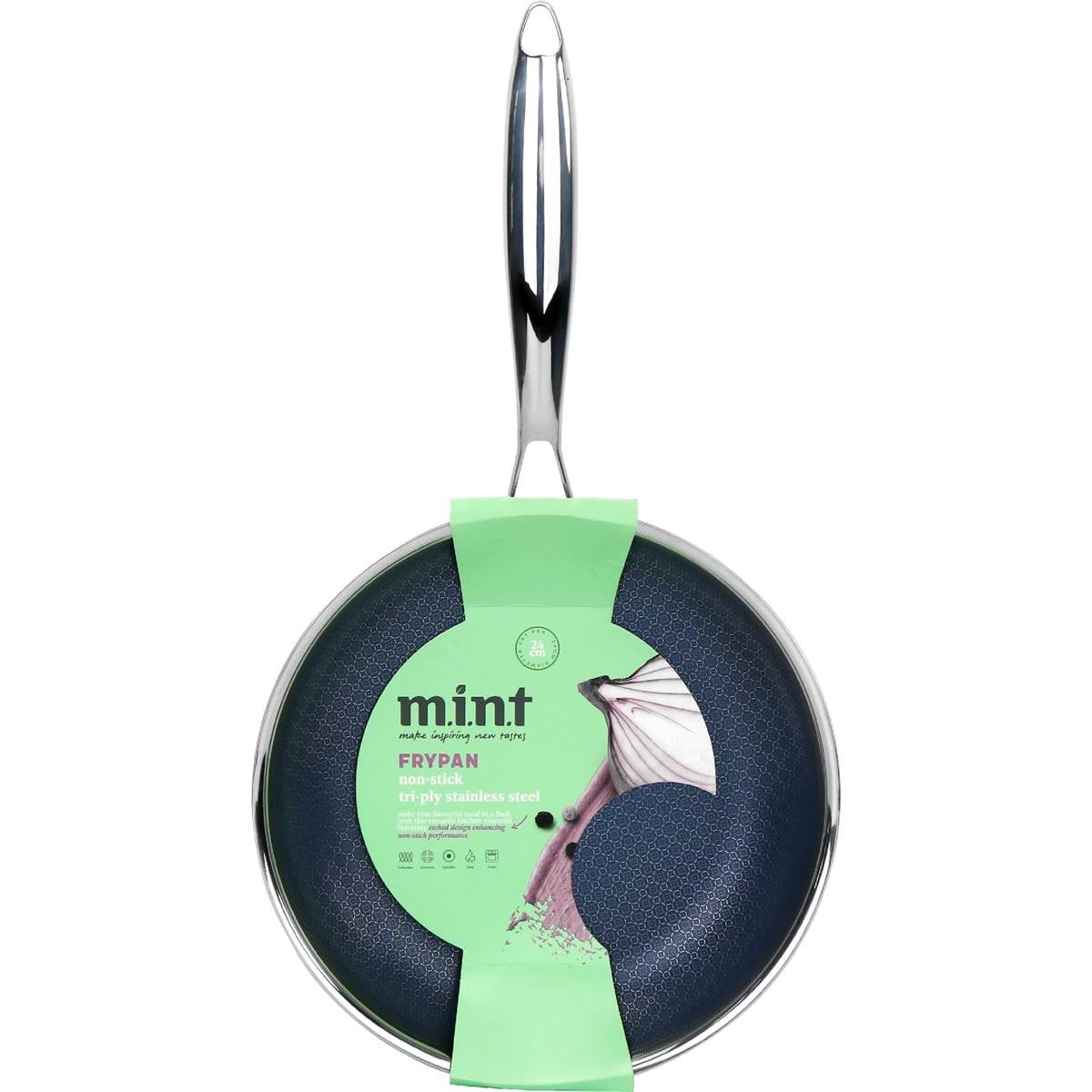 MINT Compound Stainless Steel Frypan 24cm