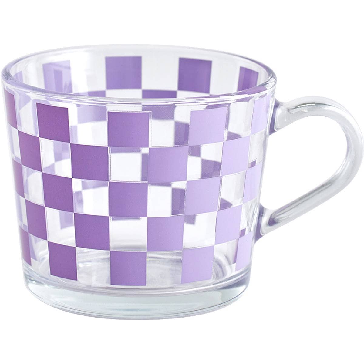 Inspire Decal Glass Mug Assorted