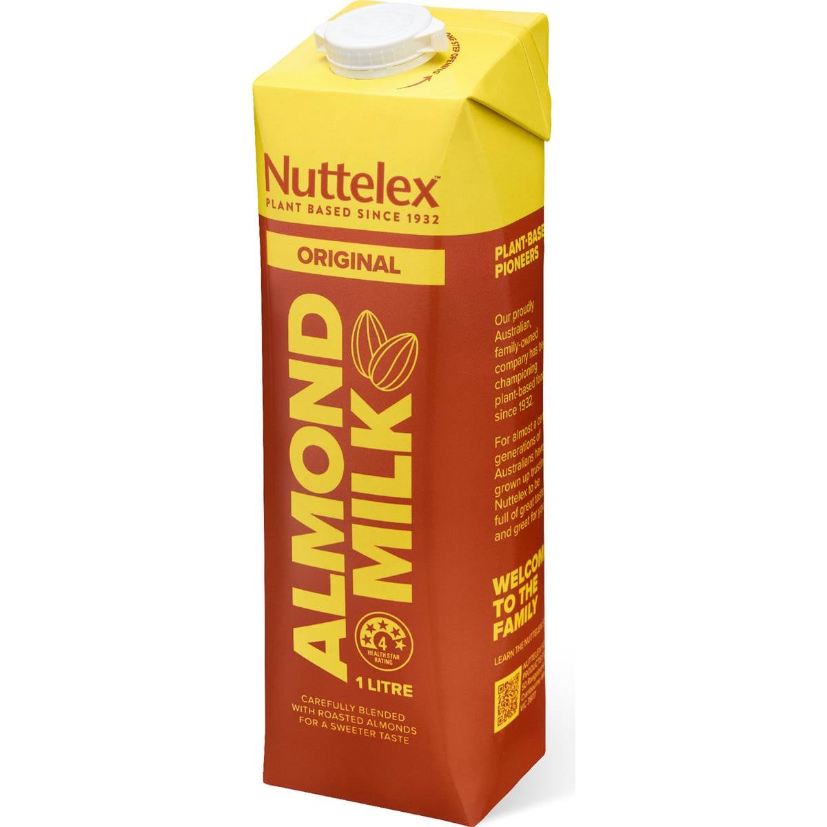 Nuttelex Almond Long Life Milk UHT 1L