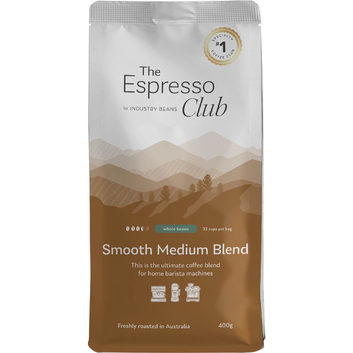 The Espresso Club Smooth Medium Blend Coffee