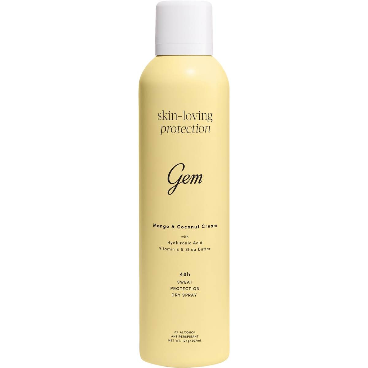 Gem Deodorant Antiperspirant Mango & Coconut Cream 207mL