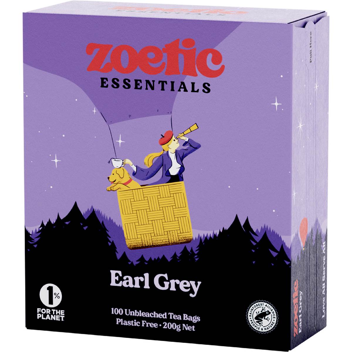 Zoetic Tea Bags Earl Grey