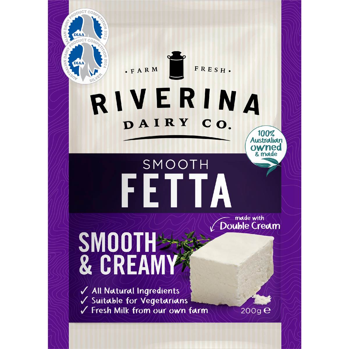 Riverina Smooth & Creamy Fetta