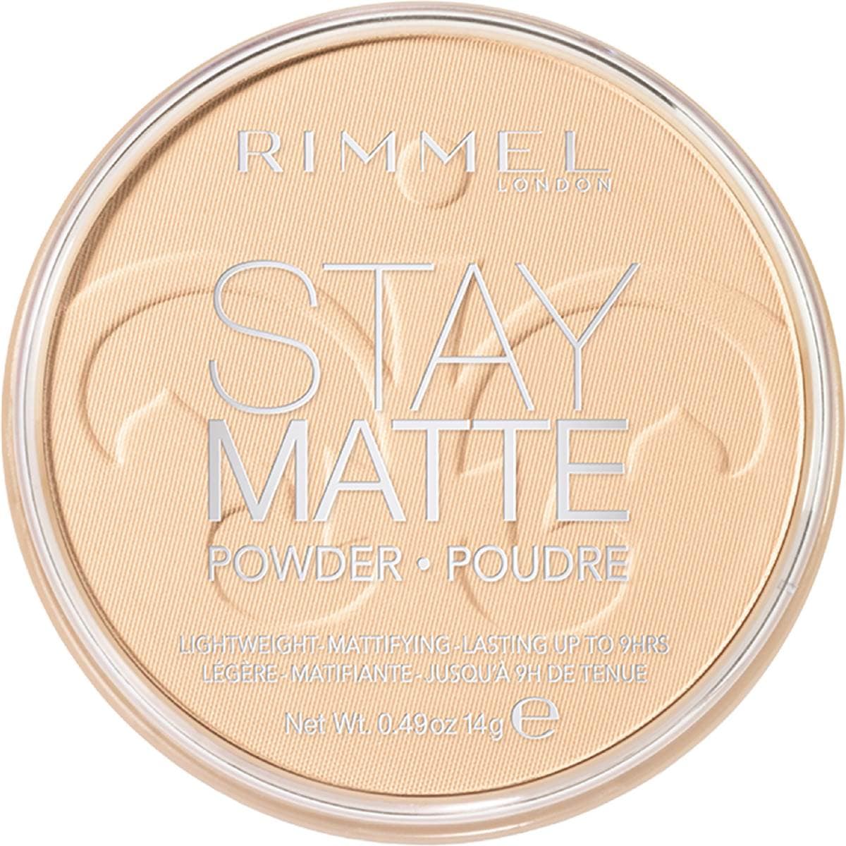 Rimmel London Stay Matte Pressed Powder Transparent 14g