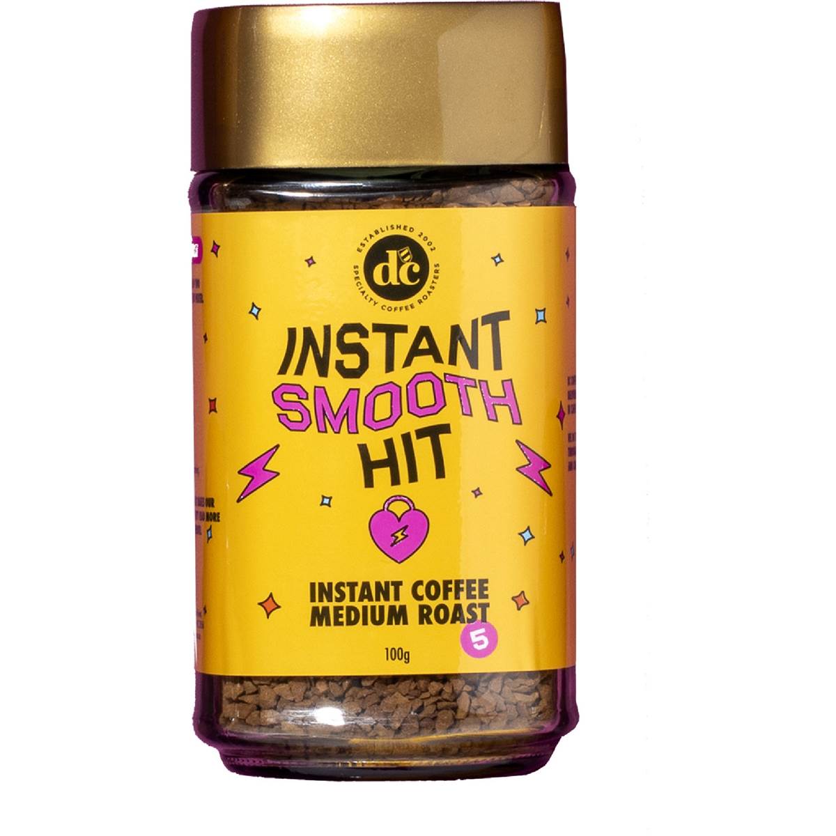 dc Coffee Instant Smooth Hit Medium Roast 100g