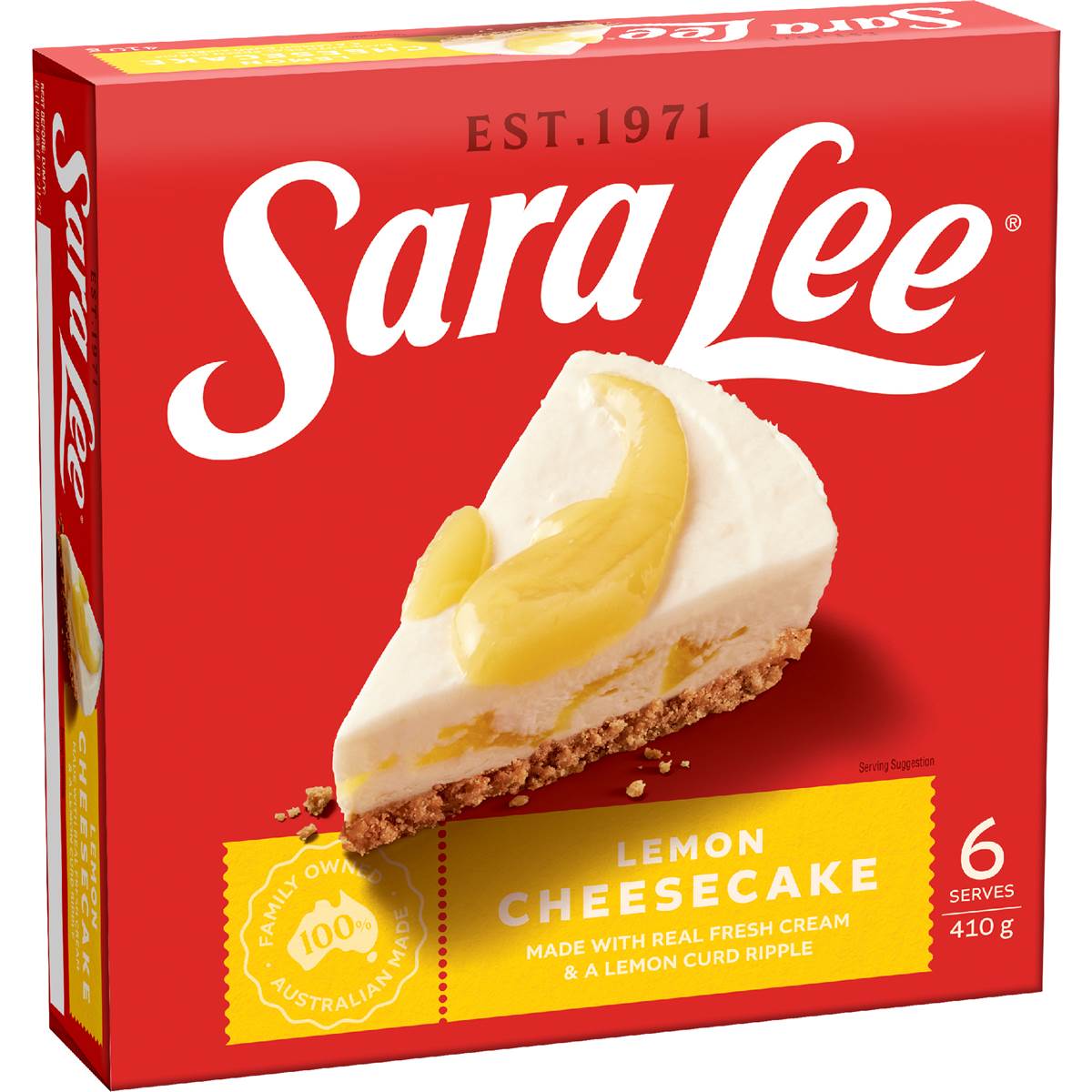 Sara Lee Lemon Cheesecake 410g
