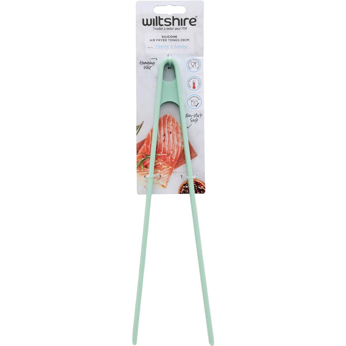 Wiltshire Silicone Air Fryer Tongs 29cm Assorted