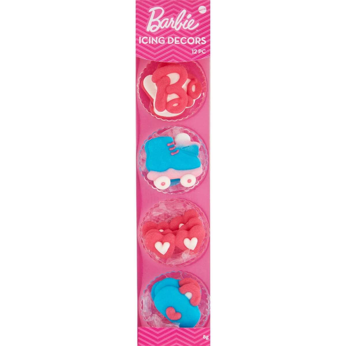 Dollar Sweets Barbie 2D Icing Decorations