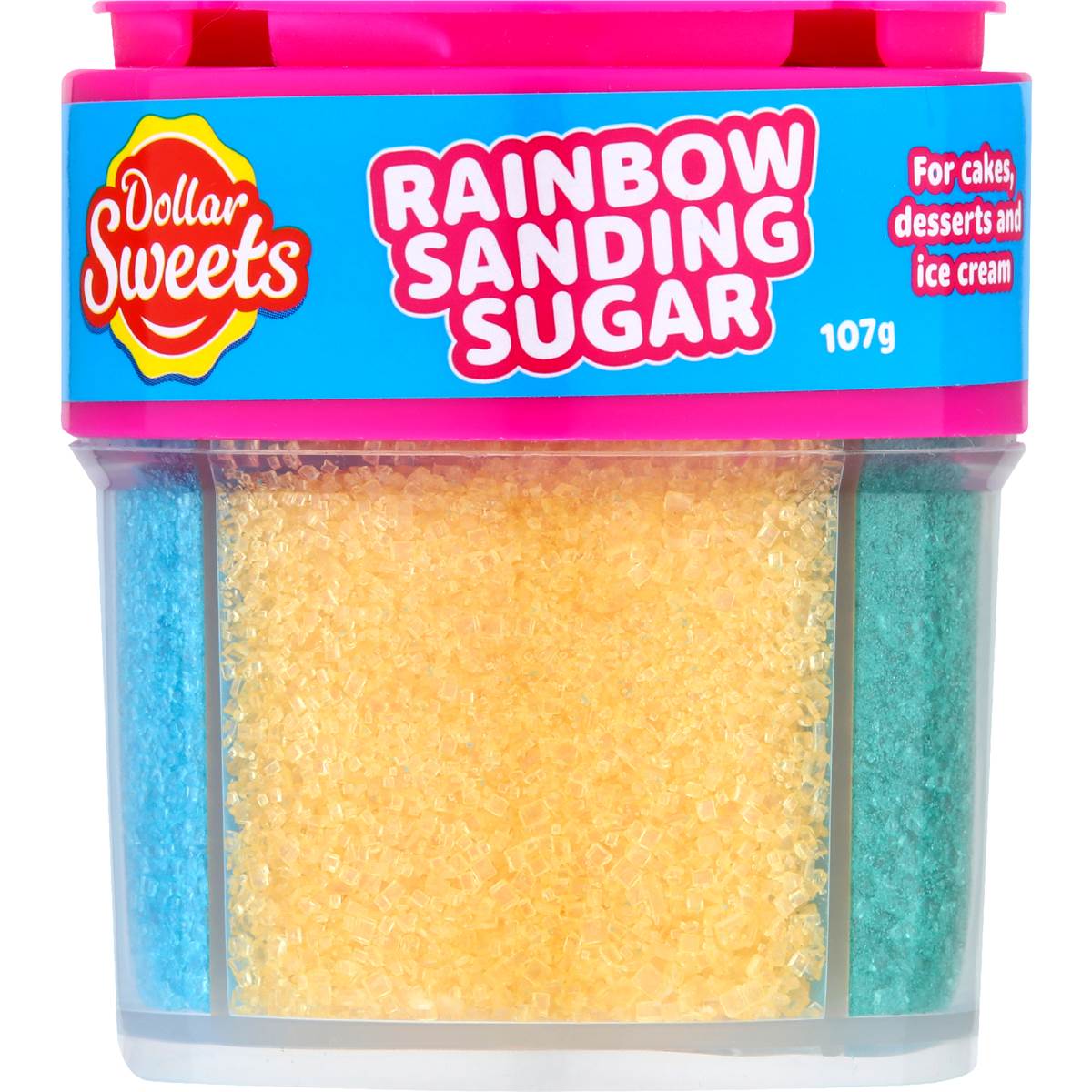 Dollar Sweets Rainbow Sanding Sugar