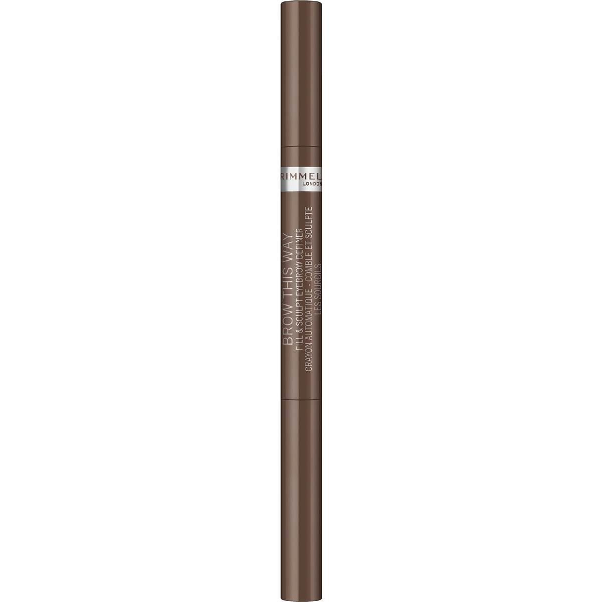 Rimmel London Brow This Way Eyebrow Crayon Medium Brown 0.25g