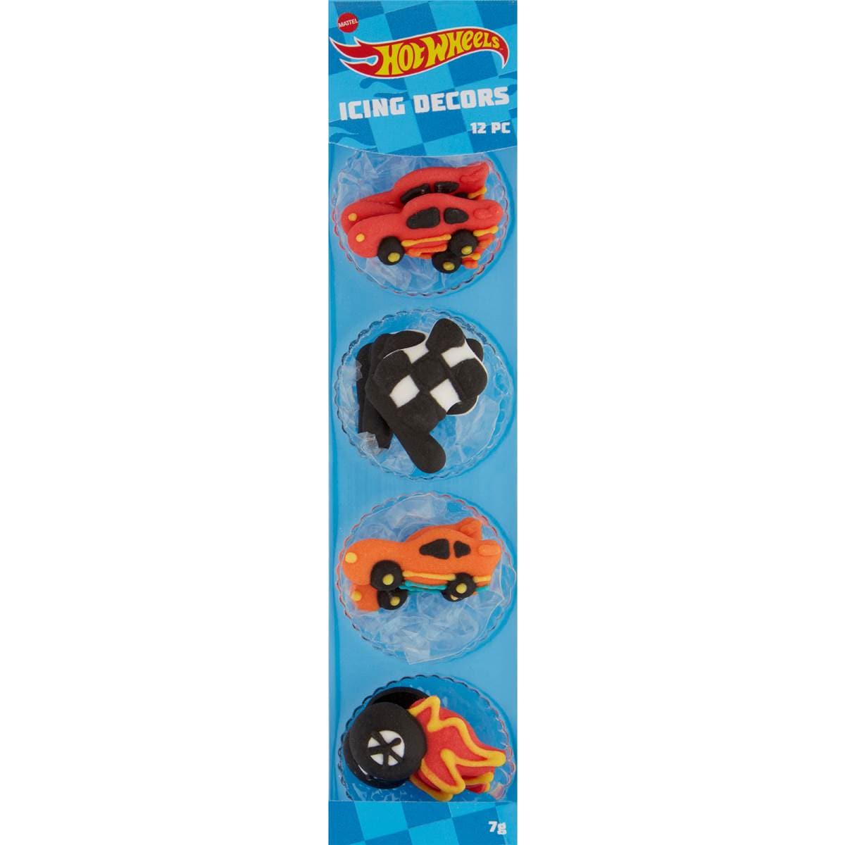 Dollar Sweets Hot Wheels 2D Icing Decorations