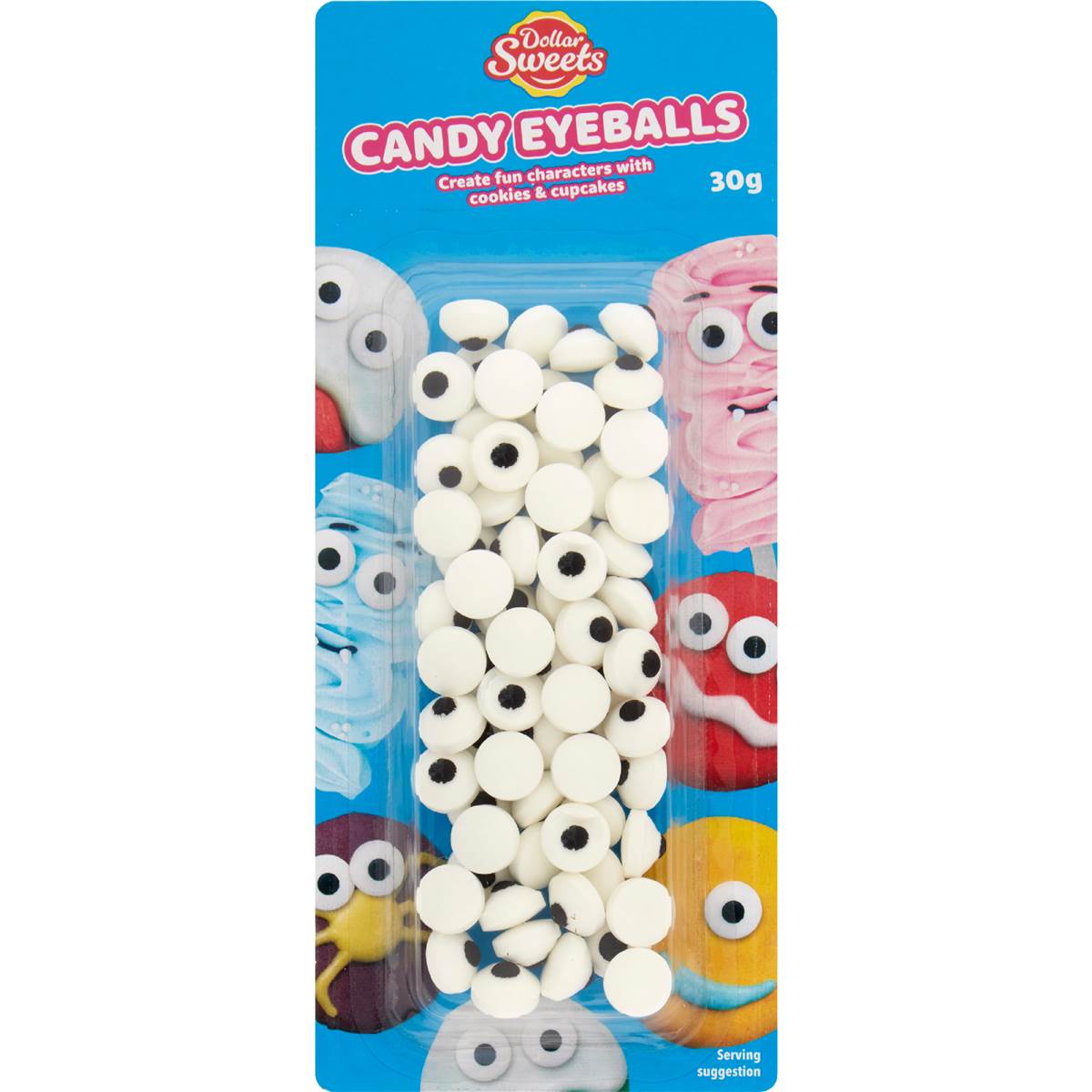 Dollar Sweets Edible Candy Eyeballs