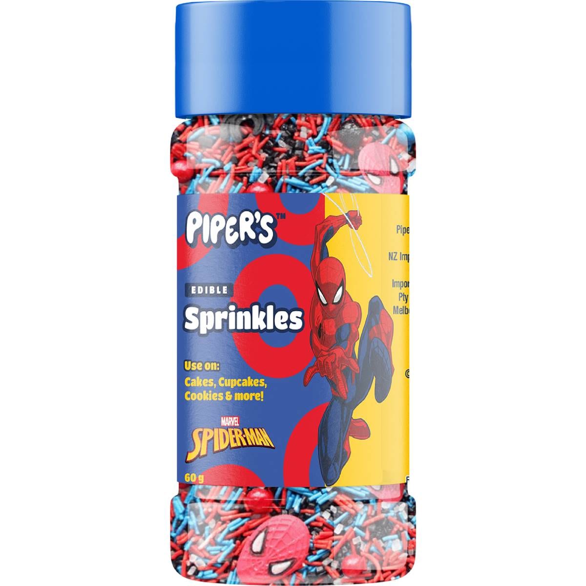 Piper's Disney Spiderman Sprinkles