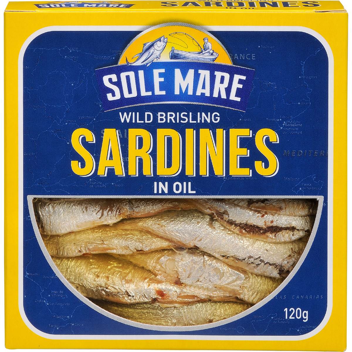 Sole Mare Wild Brisling Sardines In Oil