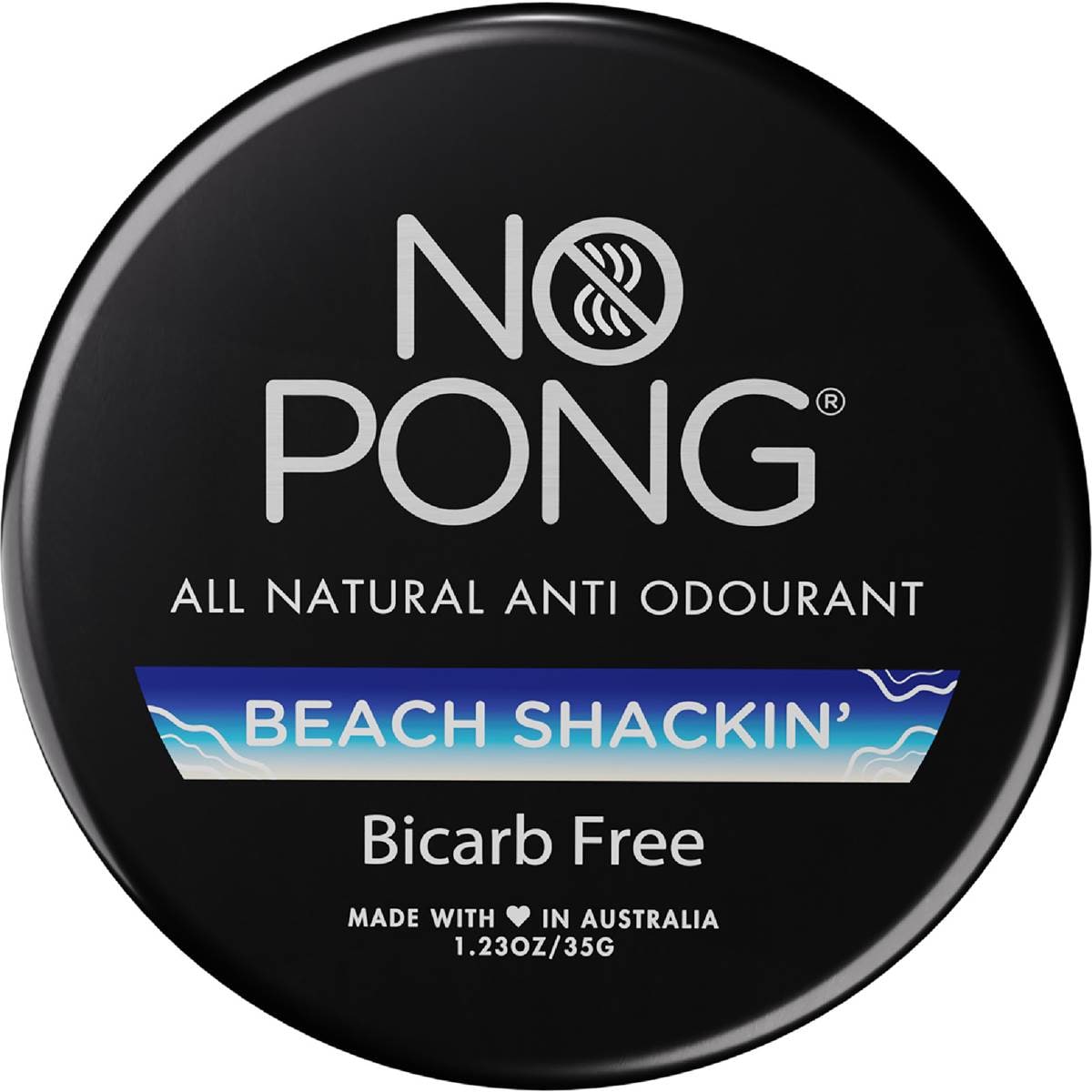 No Pong Solid Deodorant Beach Shackin' 35g