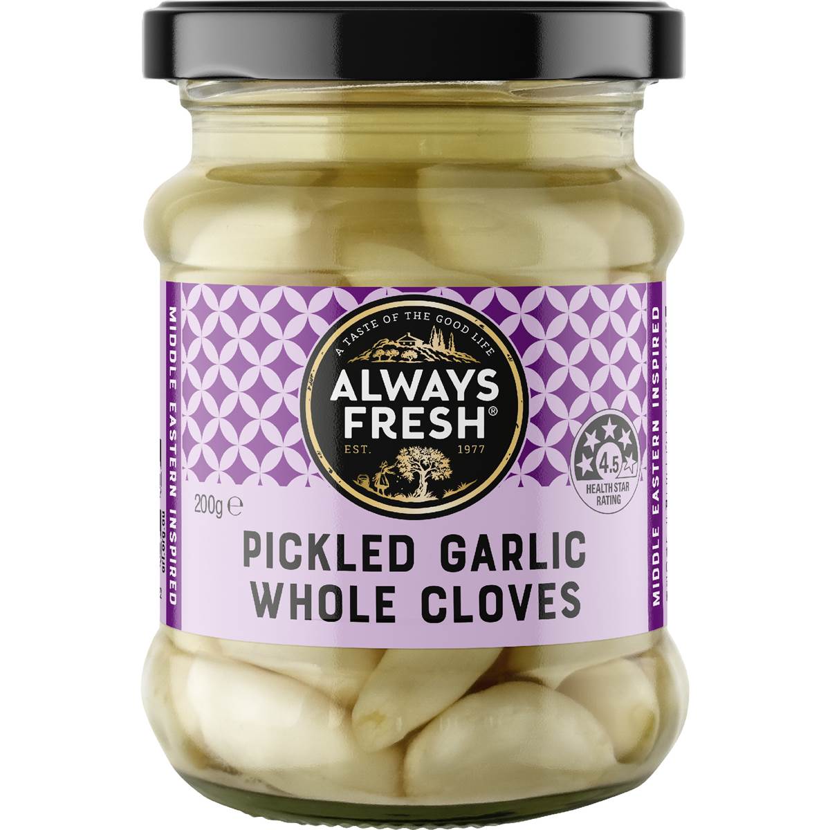 Always Fresh Pickled Garlic Whole Cloves 200g