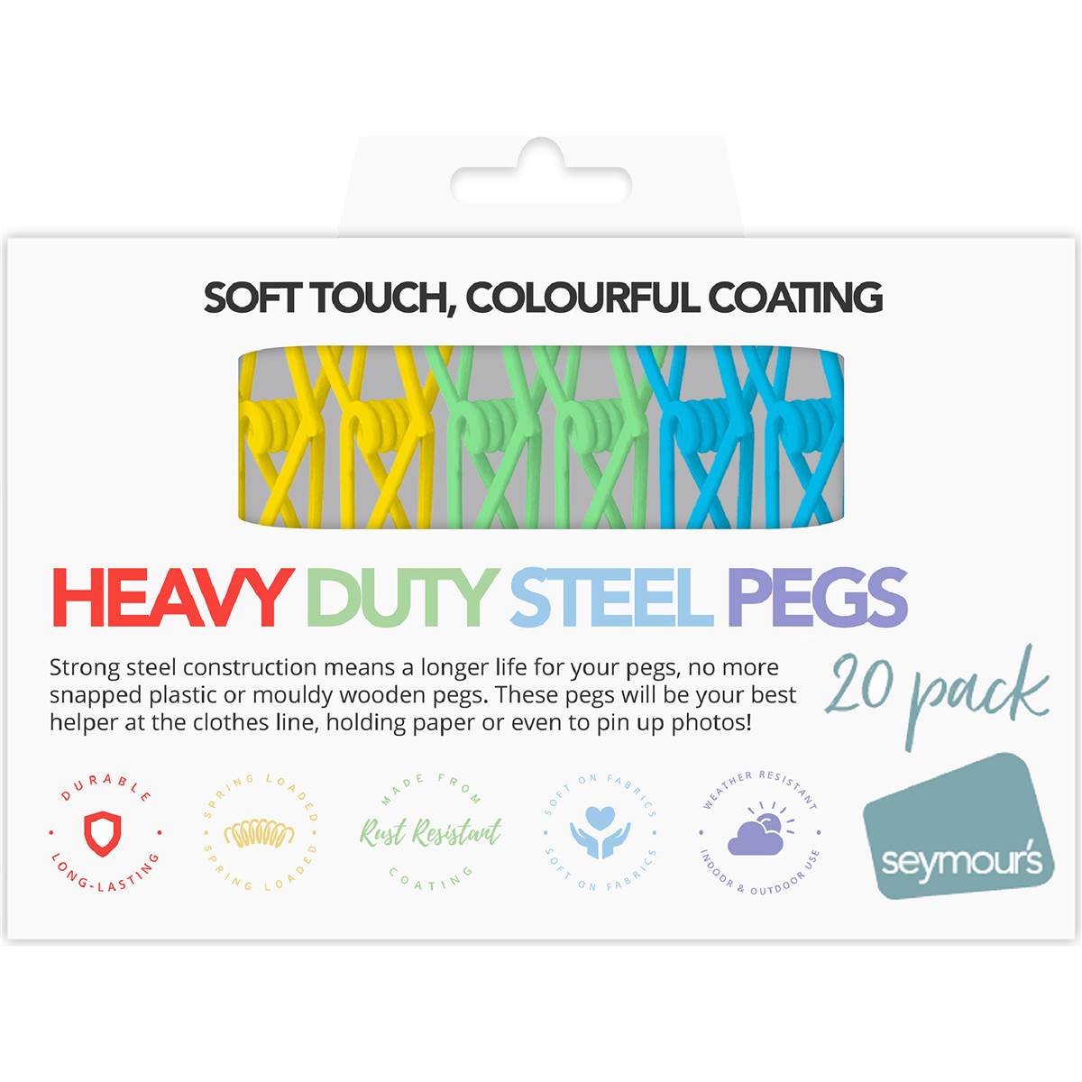 Seymours Heavy Duty Steel Pegs