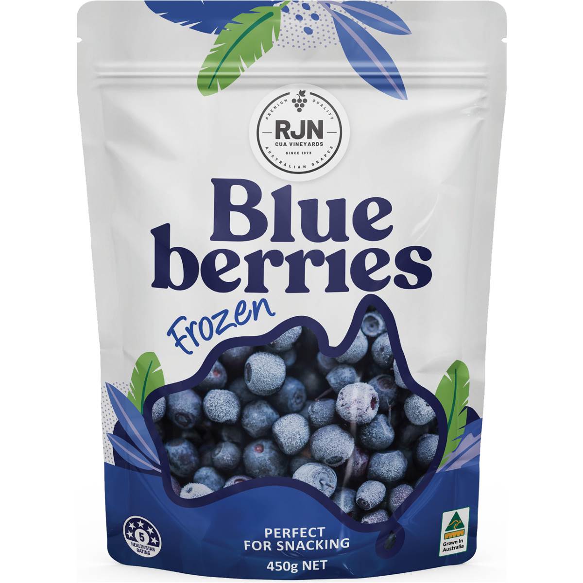 RJN Cua Vineyards Fruit Frozen Blueberries