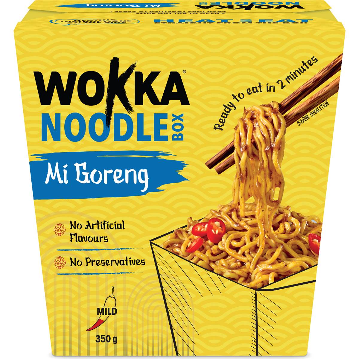 Wokka Mi Goreng Noodle Box 350g