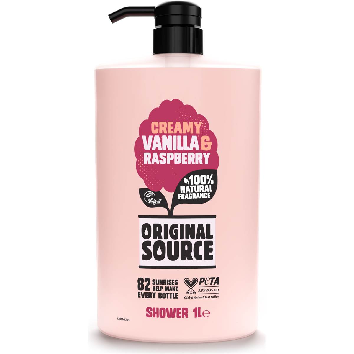 Original Source Shower Gel Creamy Vanilla & Raspberry 1L