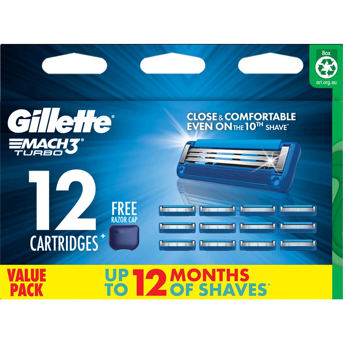 Gillette Mach 3 Blade Cartridges
