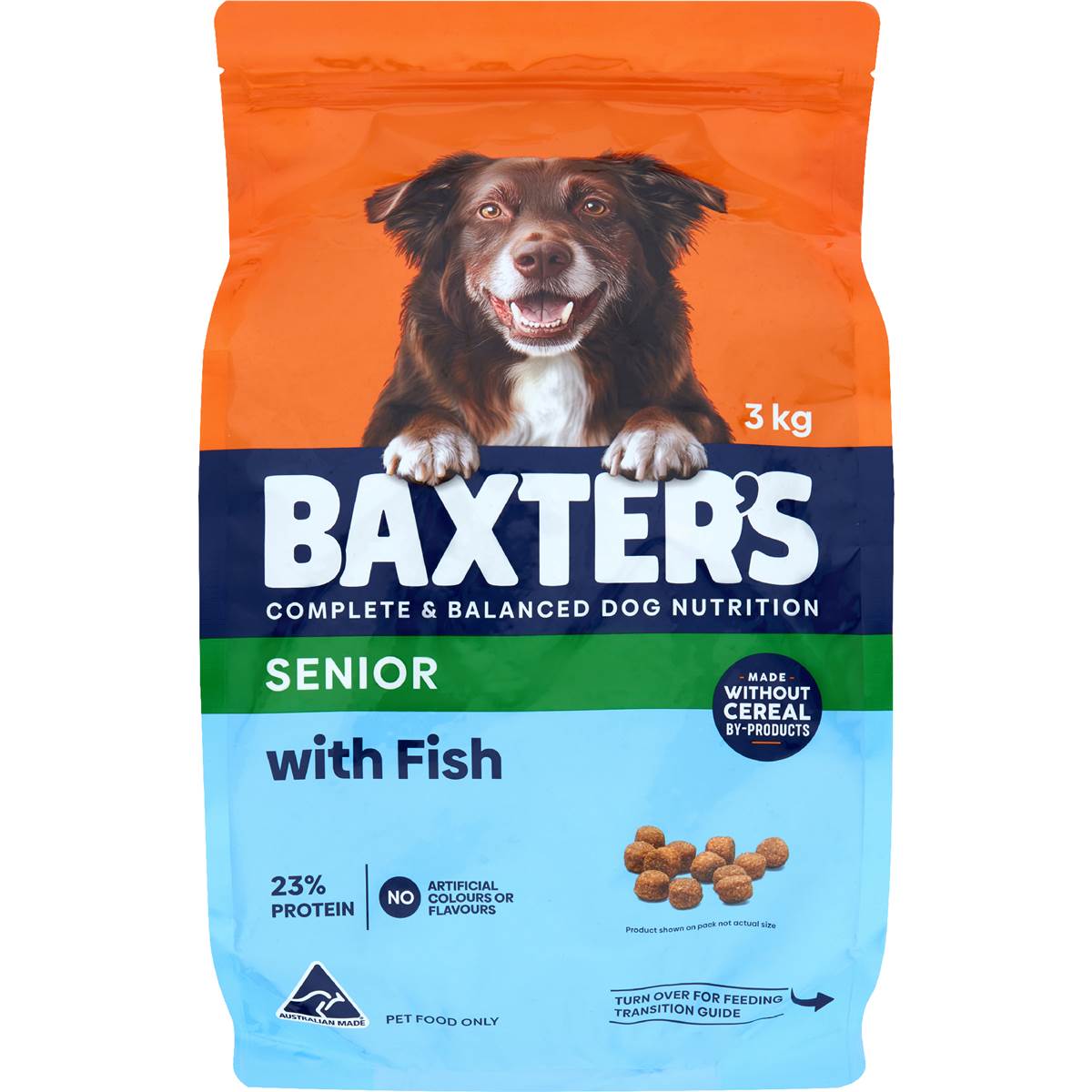Baxter's Senior Dry Dog Food Fish