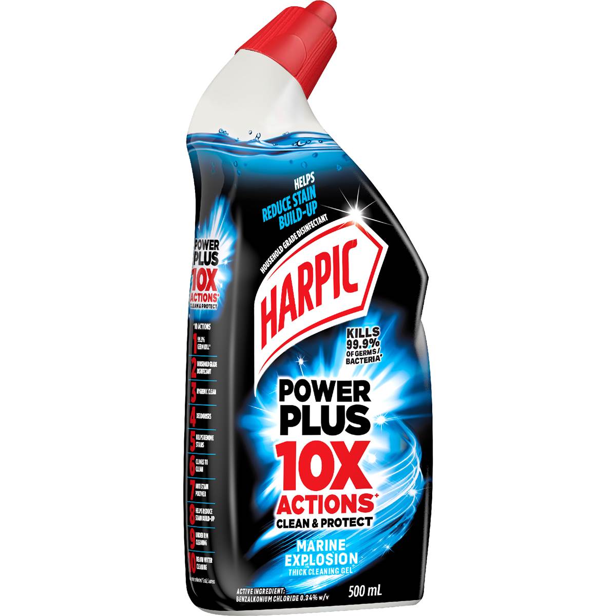 Harpic Power Plus Cleaning Gel Marine Explosion 500mL