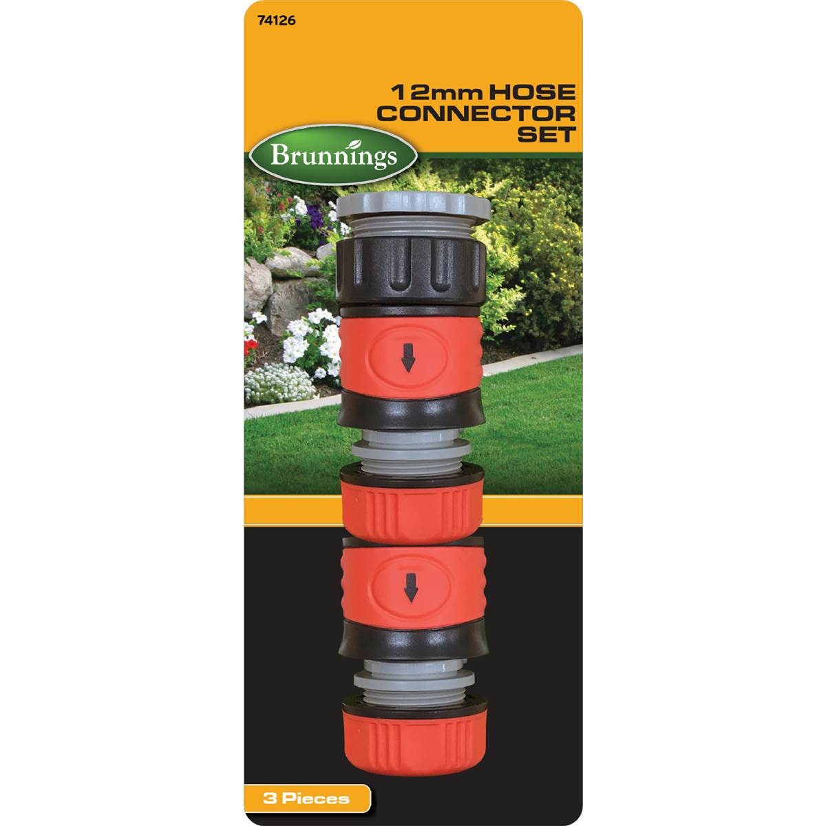 Brunnings Hose Connector Set 12mm