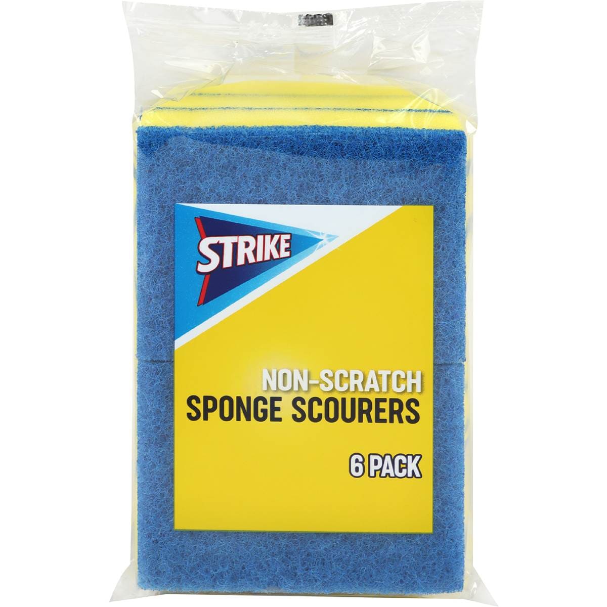 Strike Non-Scratch Foam Sponge Scourers