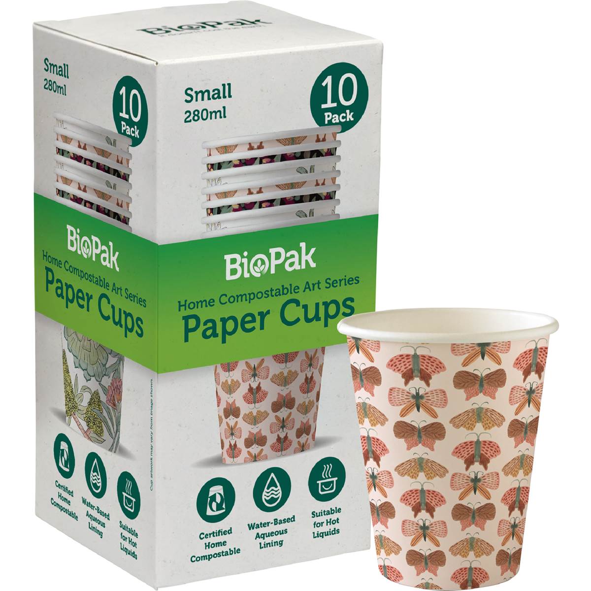 BioPak Art Series Paper Cups
