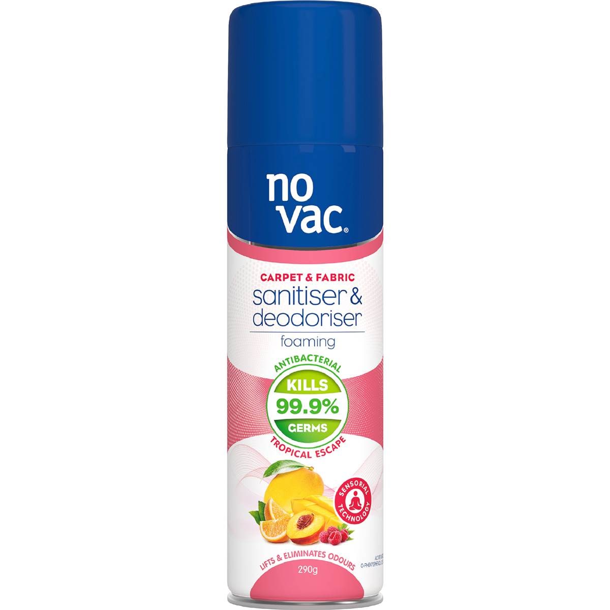 No Vac Carpet & Fabric Foaming Sanitiser & Deodoriser
