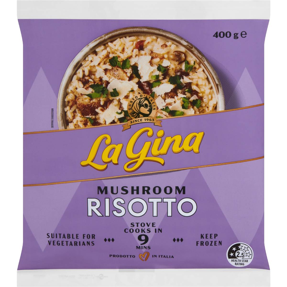 La Gina Mushroom Risotto