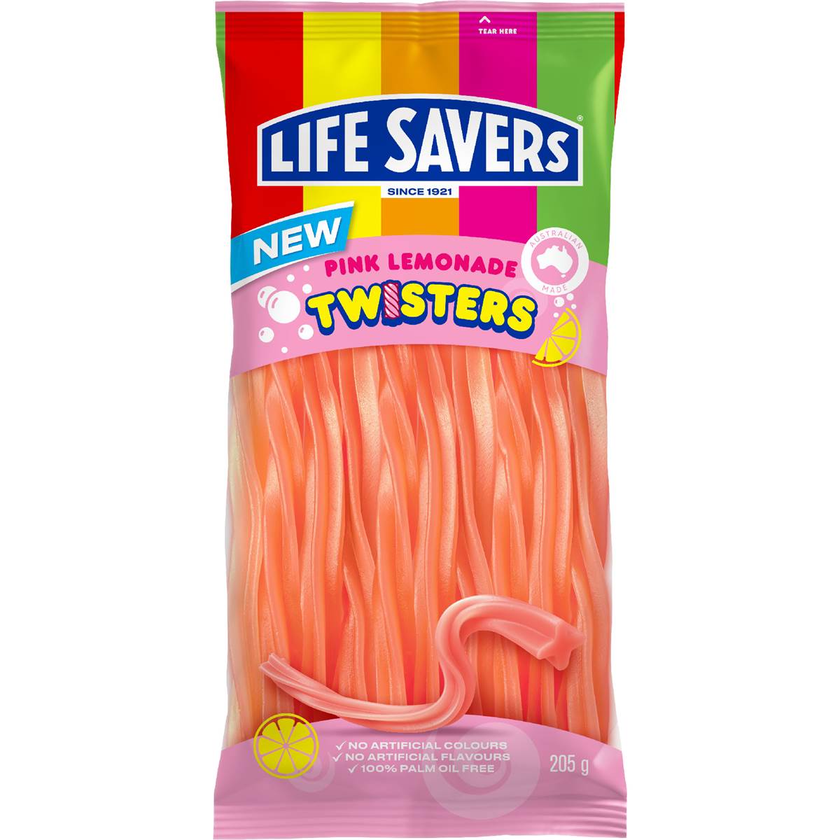 Life Savers Twisters Pink Lemonade 205g