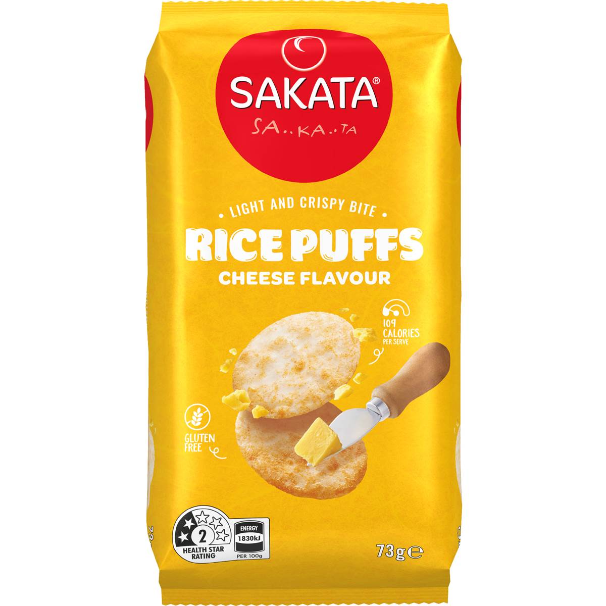 Sakata Rice Puff Crisps Cheese