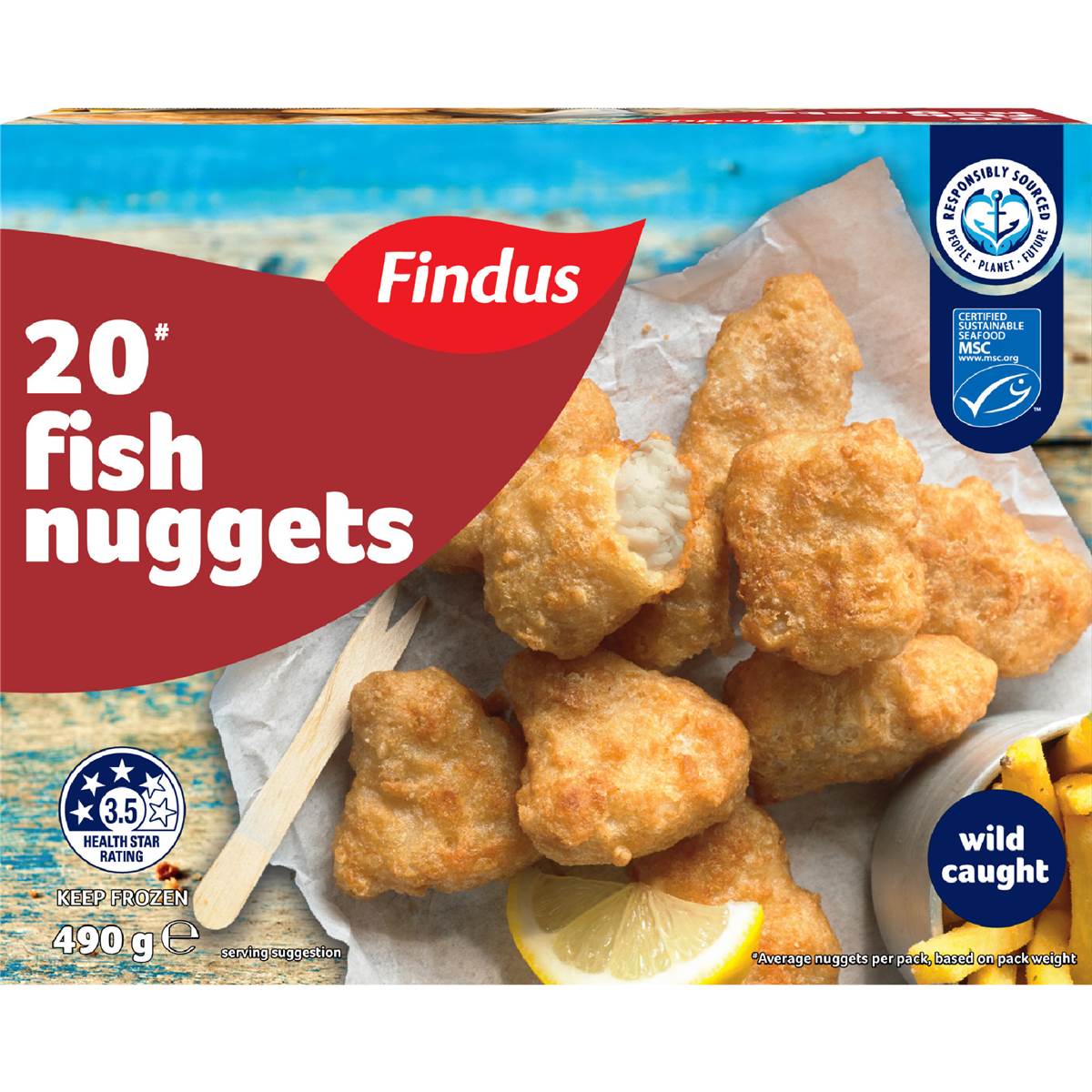 Findus Fish Nuggets 490g