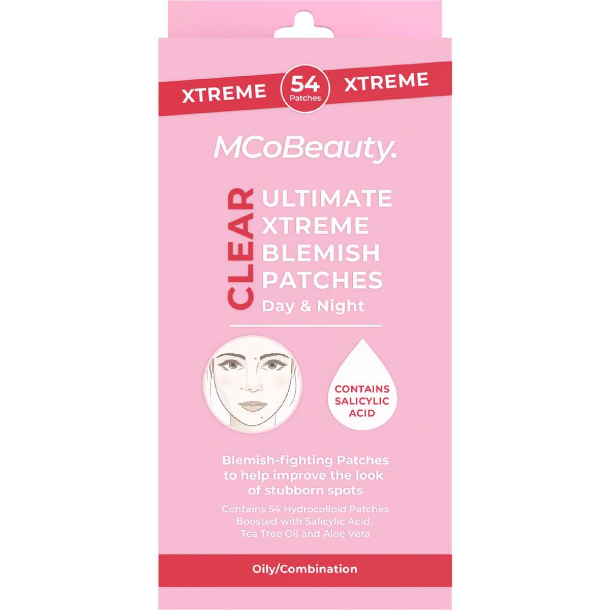 MCoBeauty Clear Ultimate Xtreme Blemish Patches Day & Night 54 pack