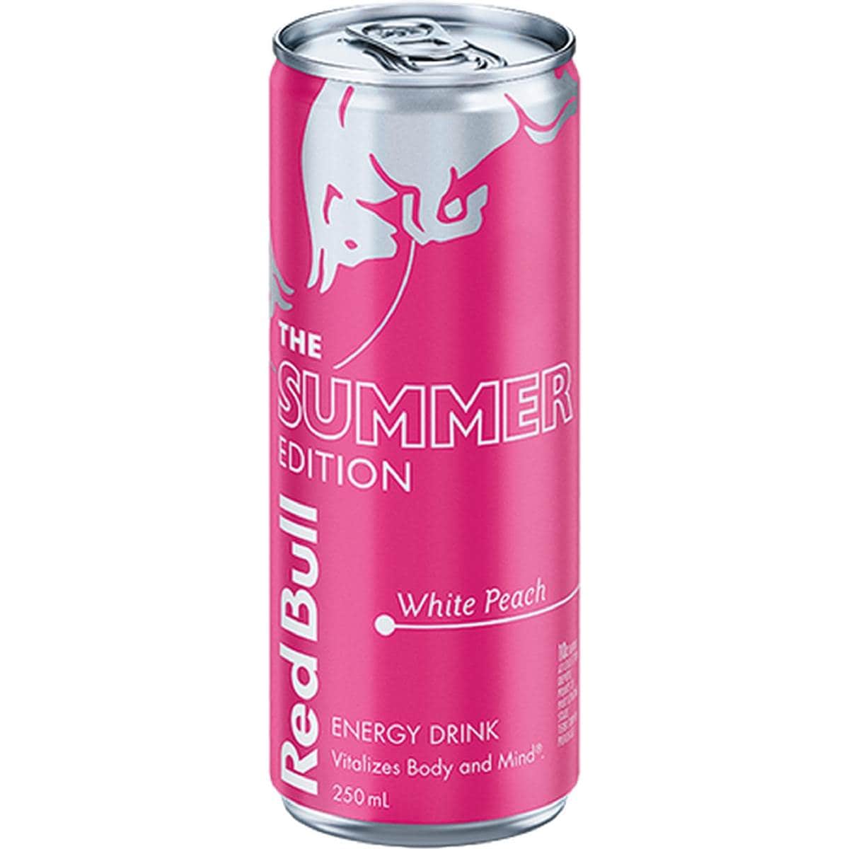 Red Bull Energy Drink White Peach Edition 250mL