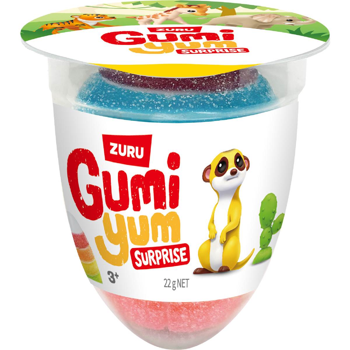 Zuru Gumi Yum Surprise Wildlife 22g
