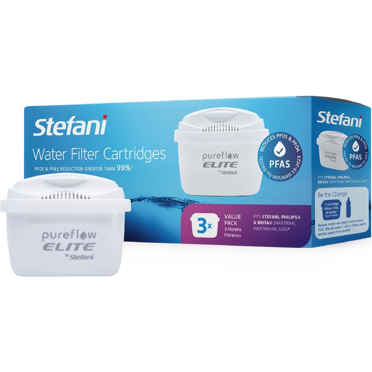 Stefani Pure Flow Elite Water Filter Cartridges