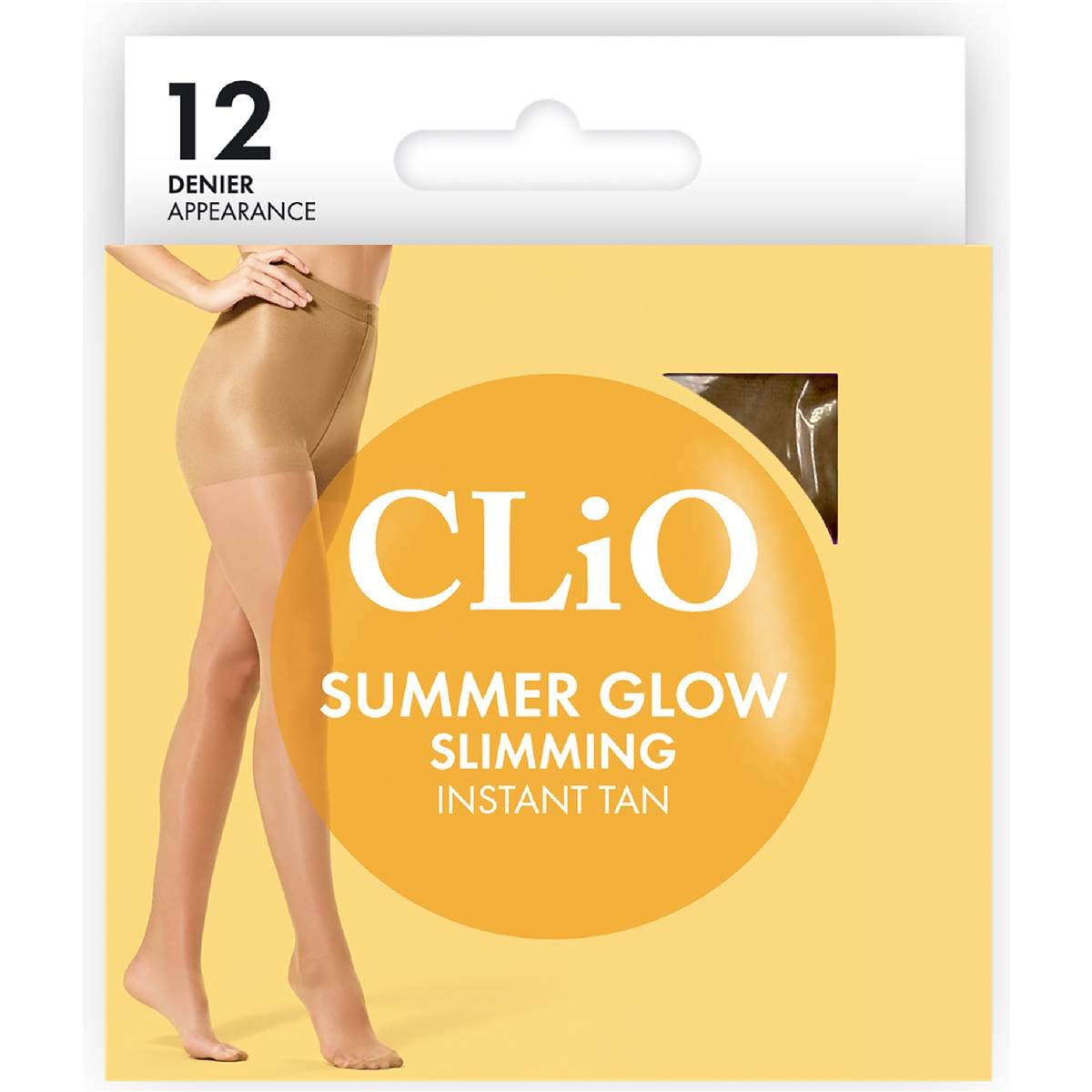 Clio Summer Glow Slimming Tan Tights Size S/M