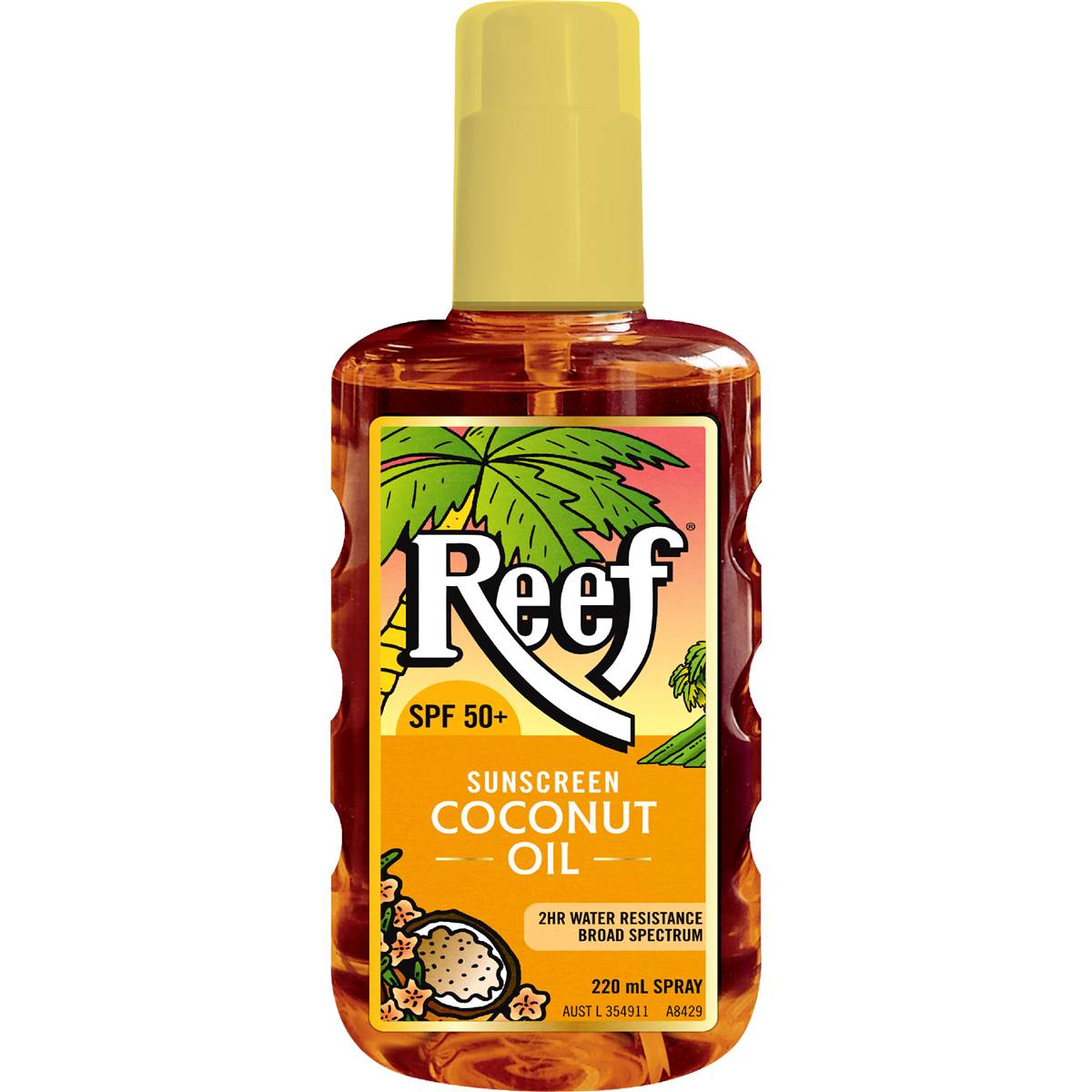 Reef SPF 50+ Sunscreen Coconut Oil Spray