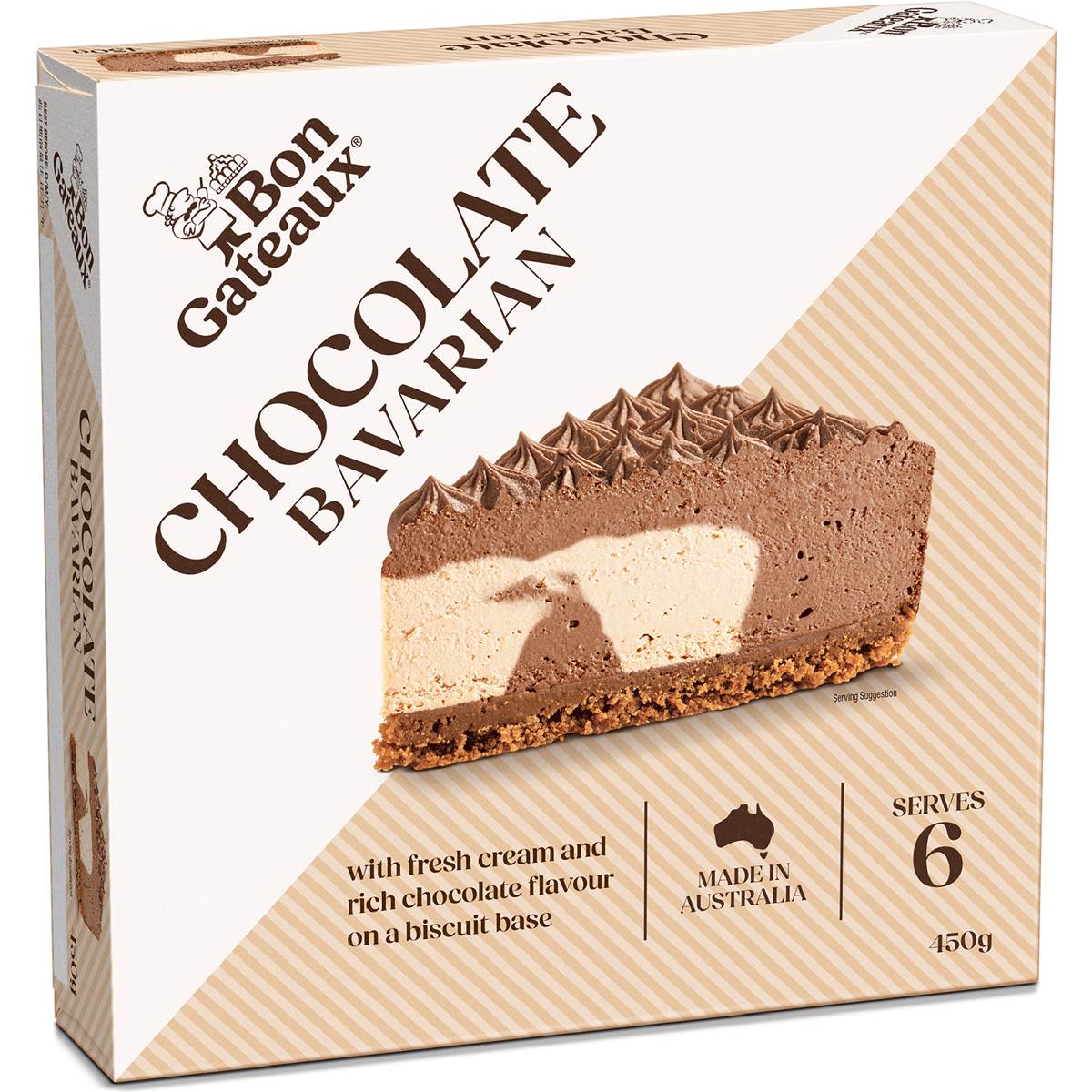 Bon Gateaux Chocolate Bavarian Frozen Dessert