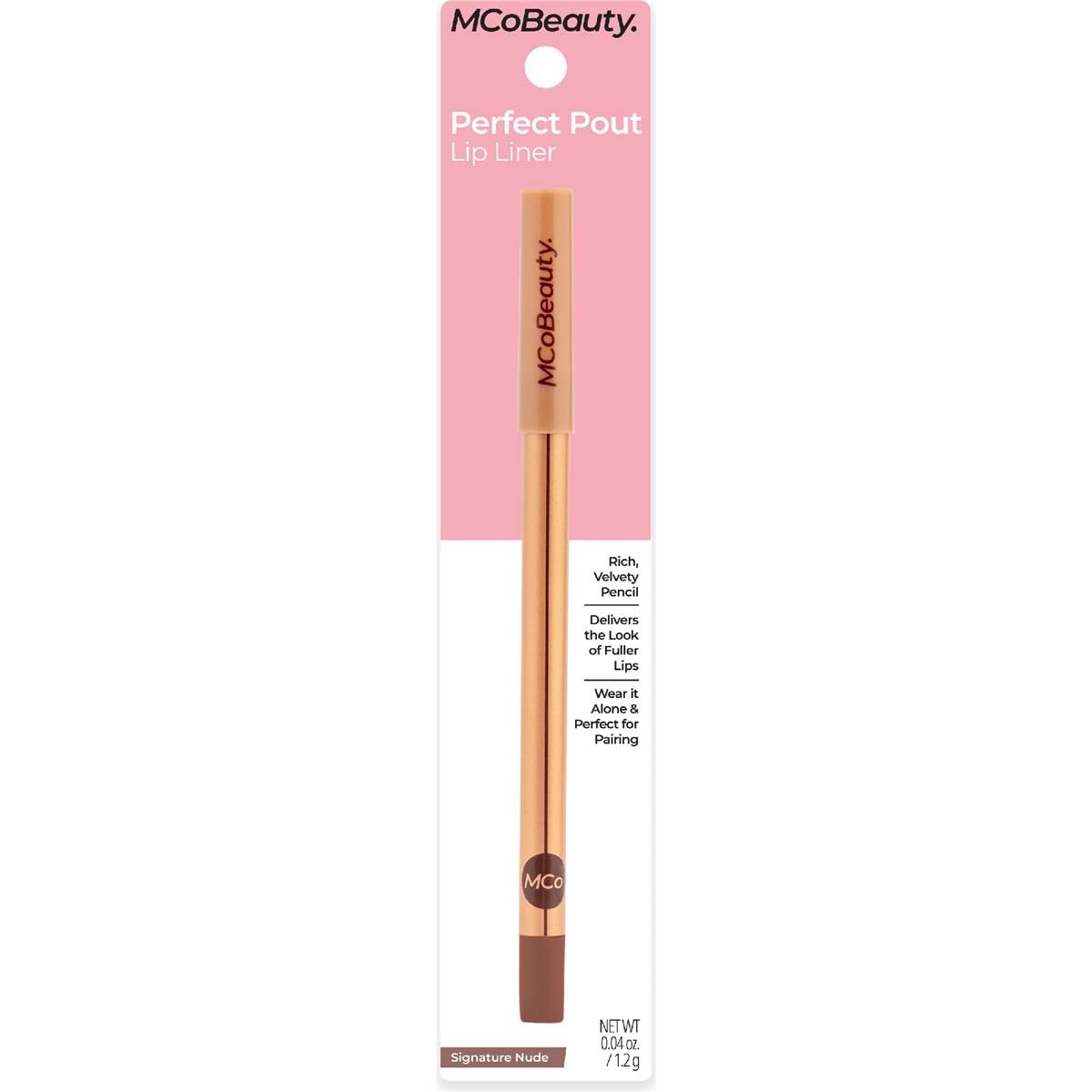 MCoBeauty Perfect Pout Lip Liner Signature Nude